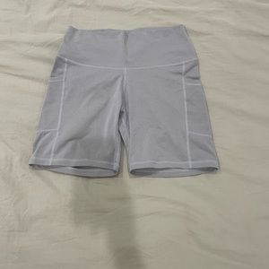 Grey bike shorts